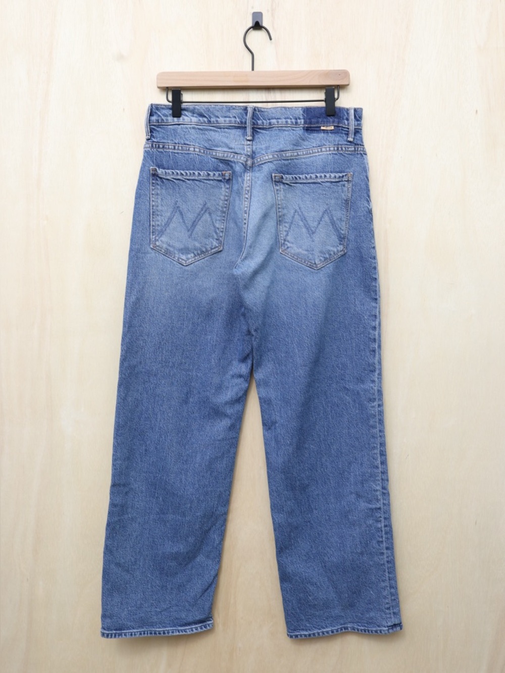 MOTHER Petite Lil' Mid Rise Tunnel Vision Sneak I'm A Winner Size 30 - Picture 3 of 5